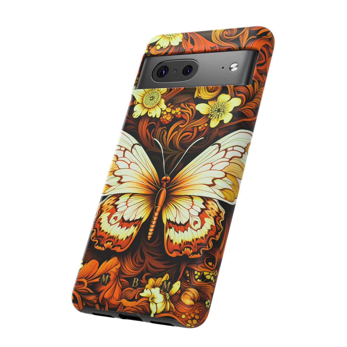 Vintage Orange Google Pixel Tough Case