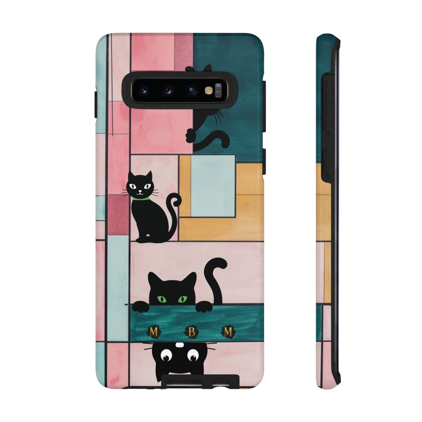 Block Cats Samsung Galaxy S Tough Case