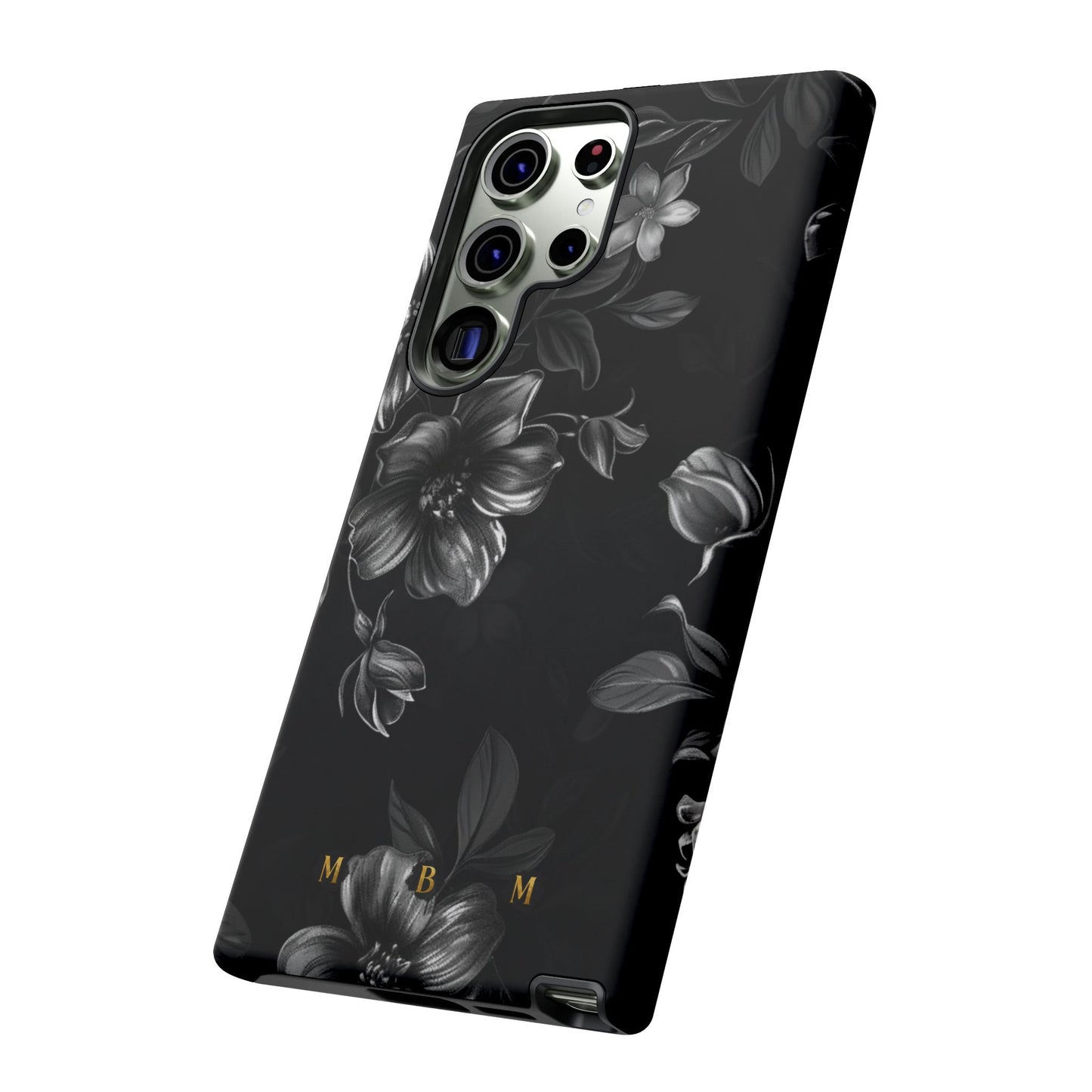 Midnight Flora Samsung Galaxy S Tough Case