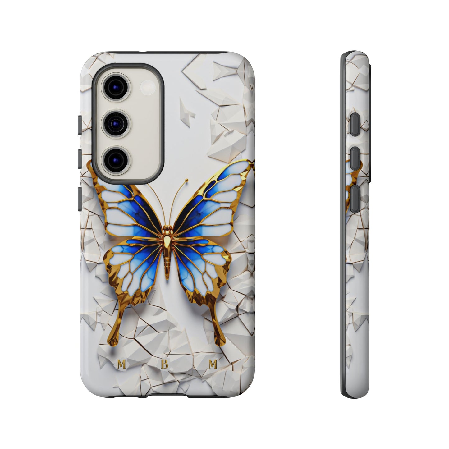 Sapphire Butterfly Samsung Galaxy S Tough Case