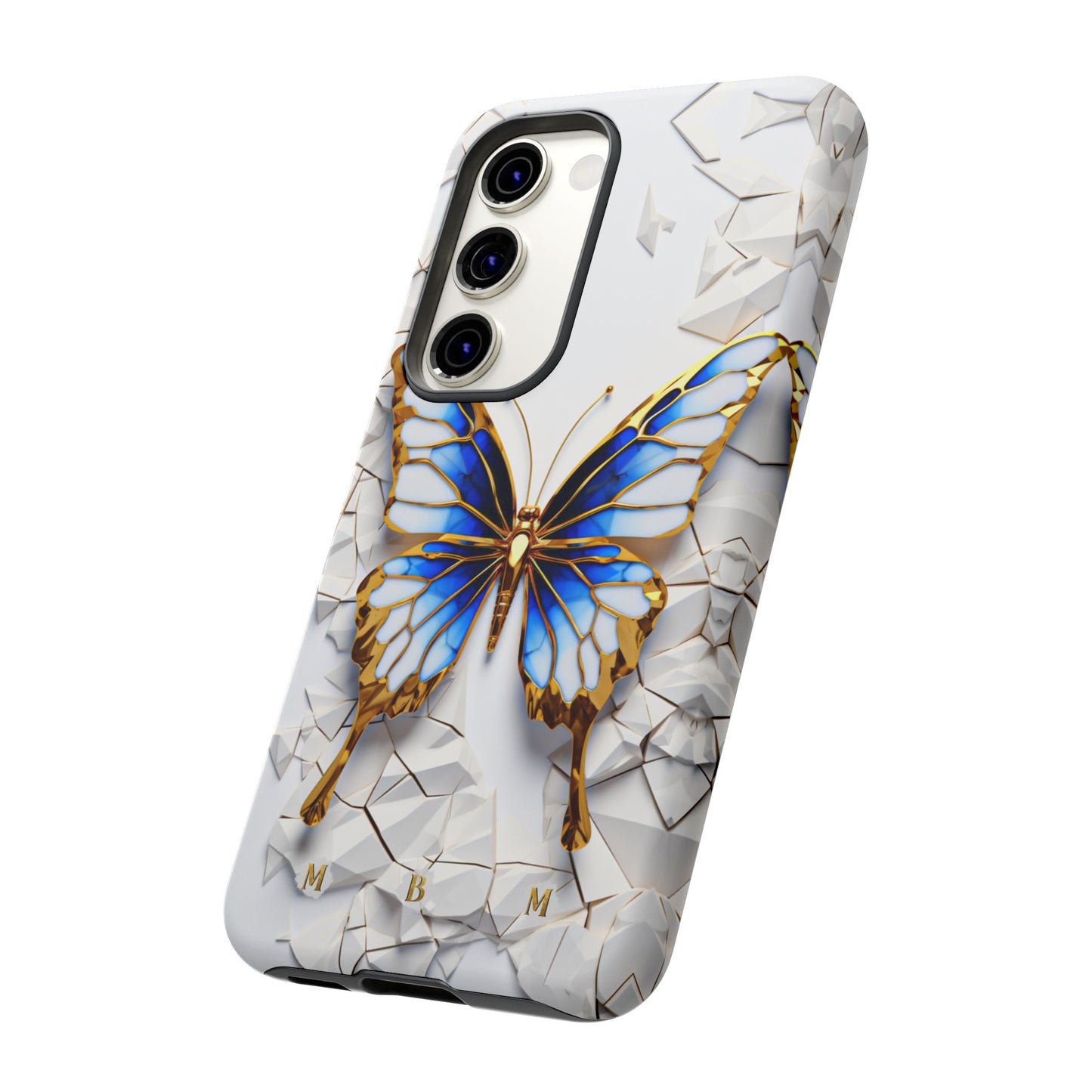 Sapphire Butterfly Samsung Galaxy S Tough Case