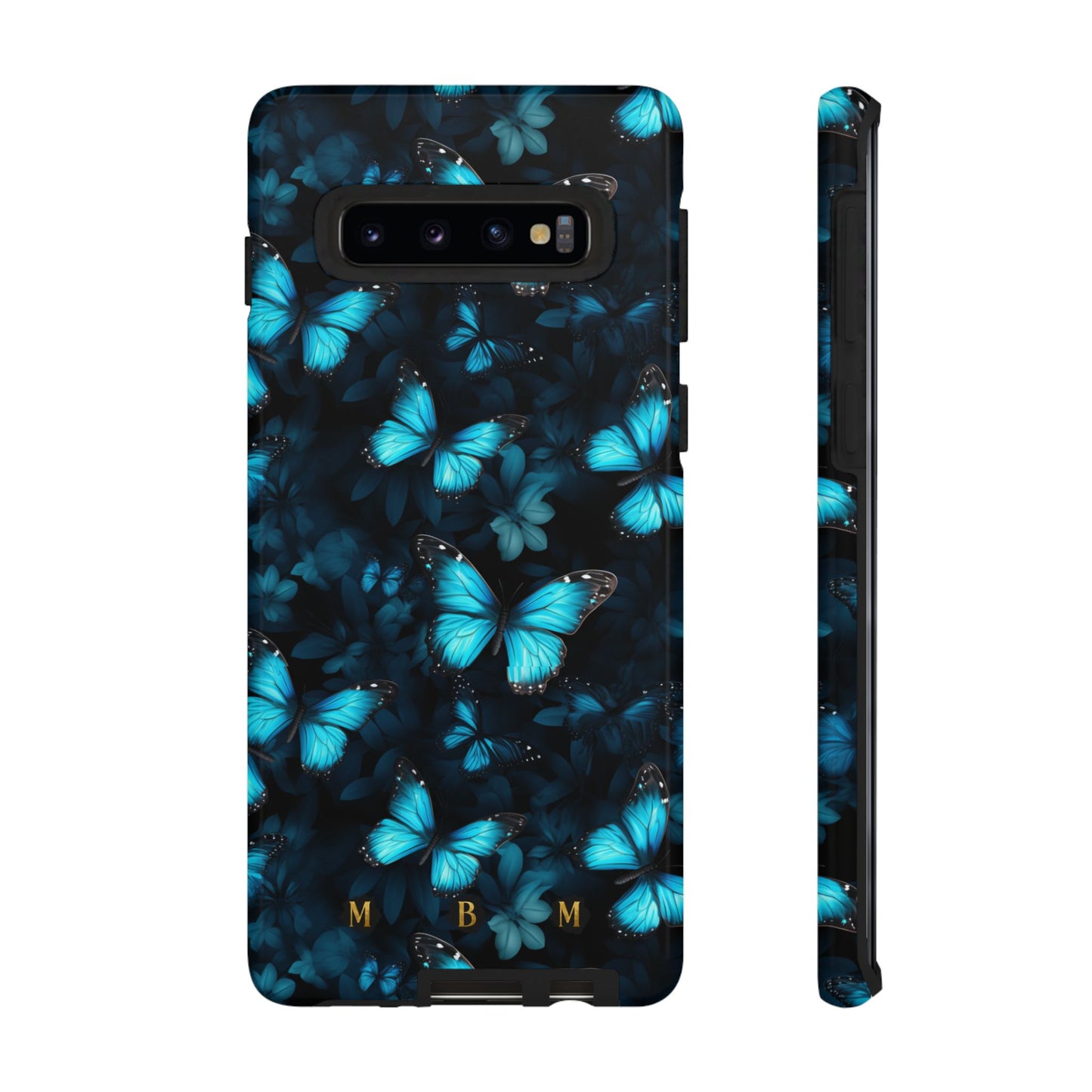Blue Butterflies Samsung Galaxy S Tough Case