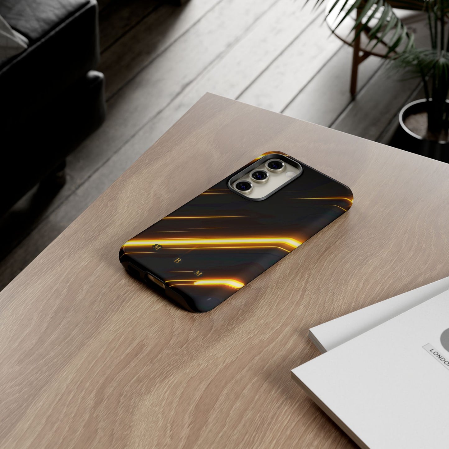 Golden Pulse Samsung Galaxy S Tough Case