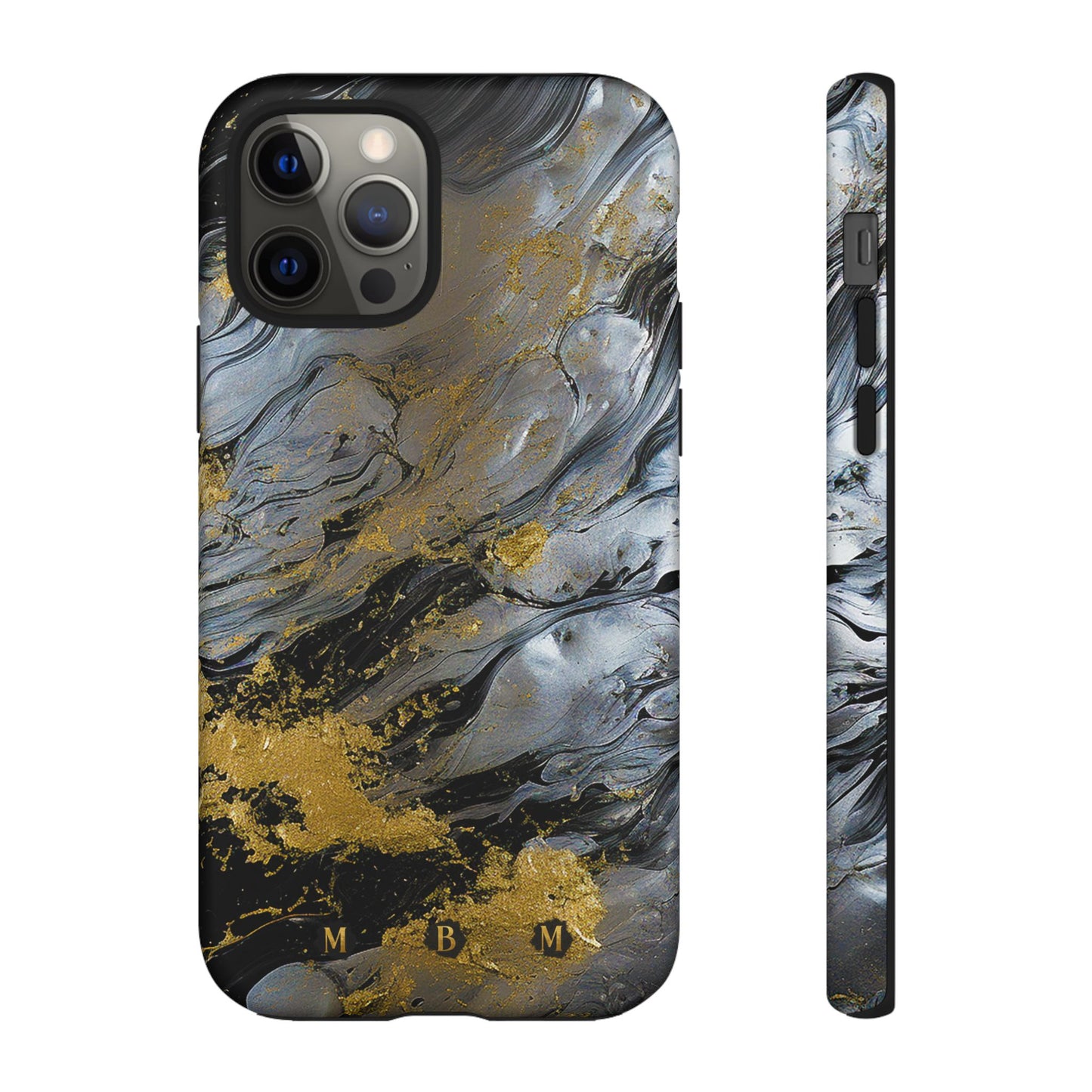 Tarnished Silver iPhone Tough Case