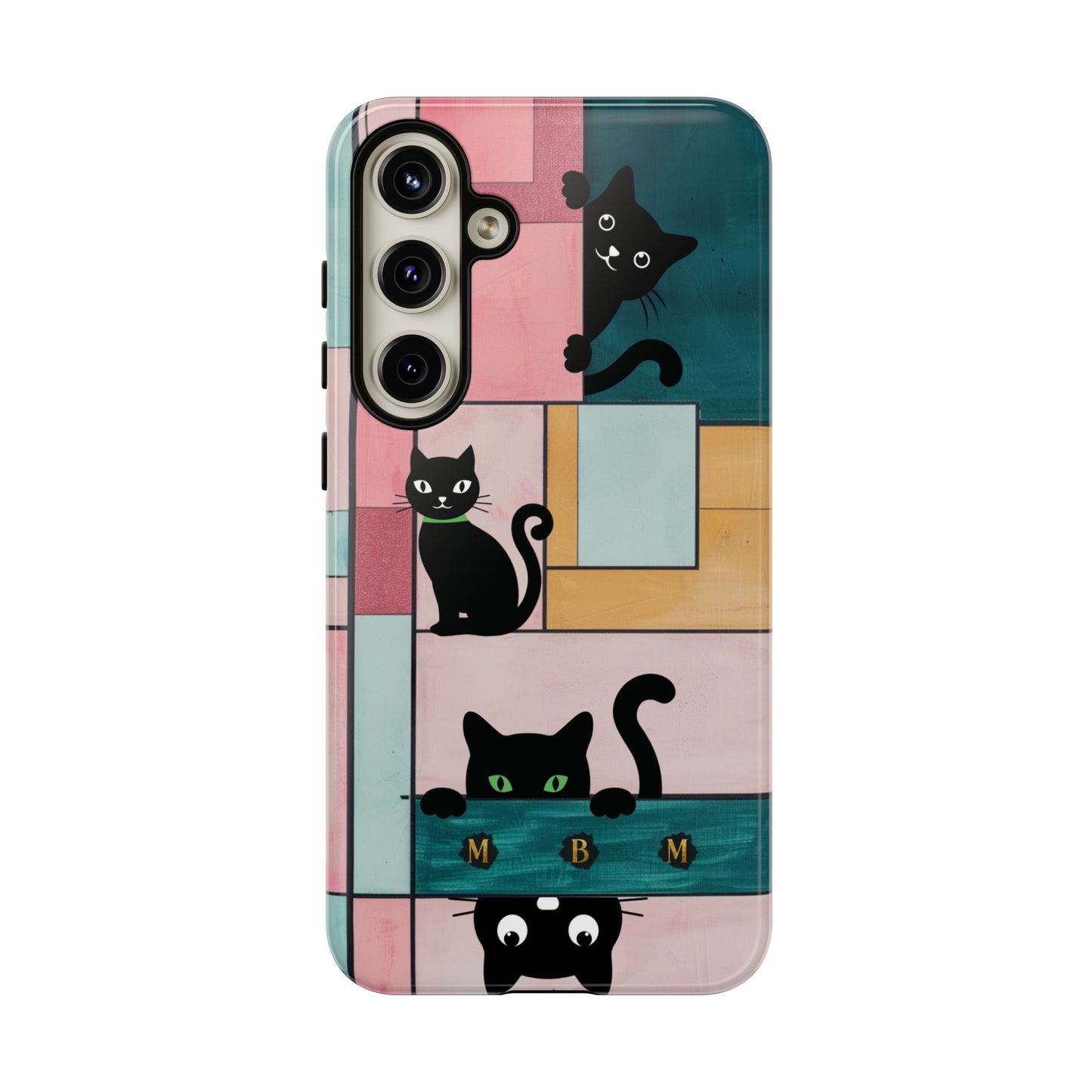 Block Cats Samsung Galaxy S Tough Case