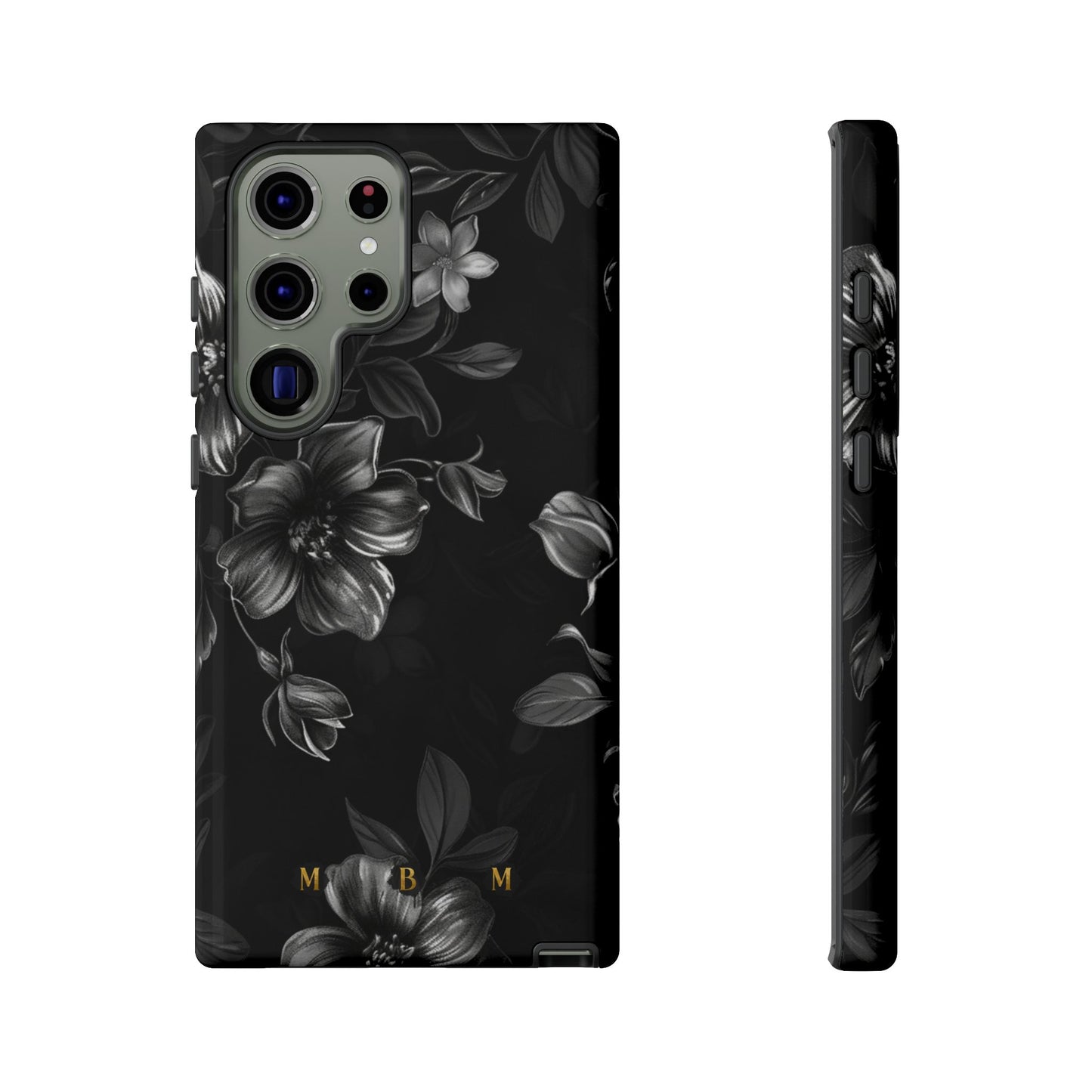 Midnight Flora Samsung Galaxy S Tough Case
