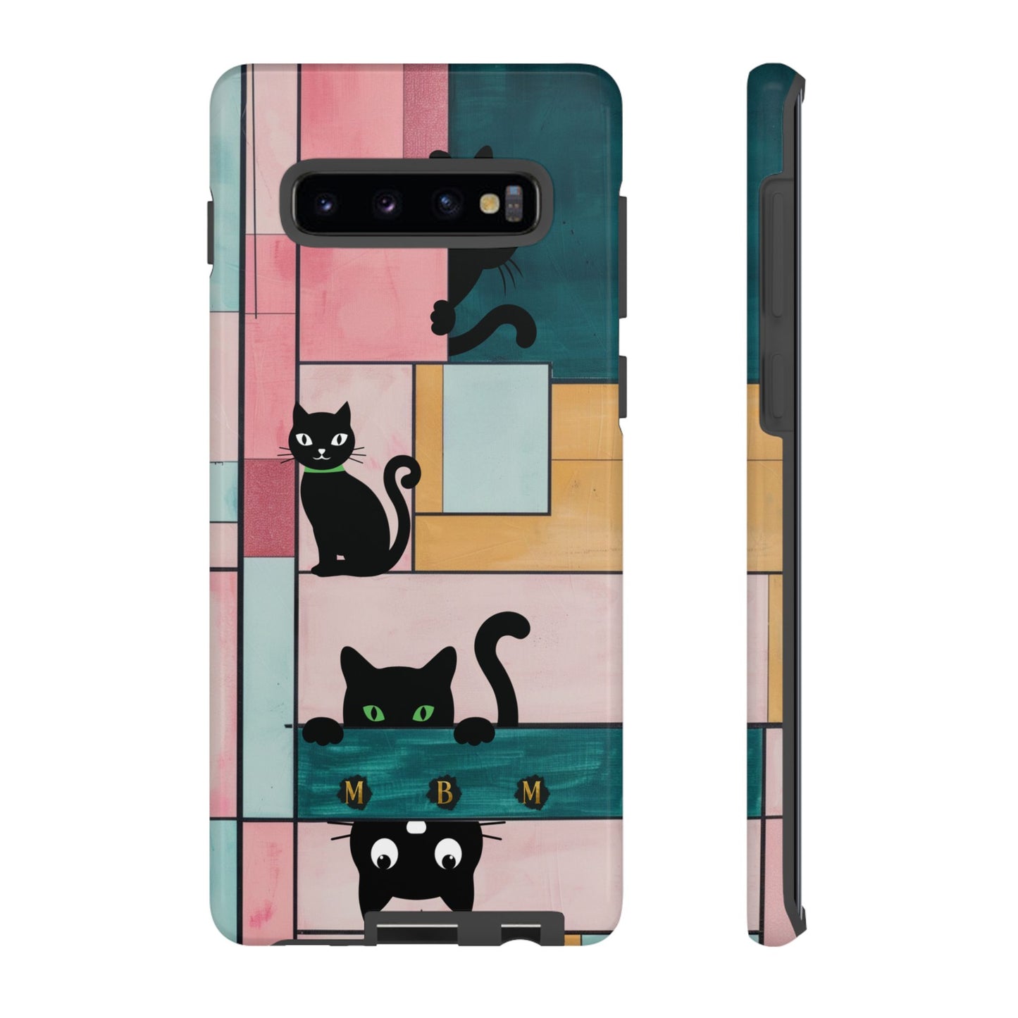 Block Cats Samsung Galaxy S Tough Case