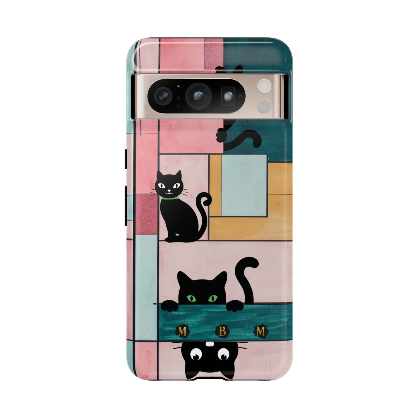 Block Cats Google Pixel Tough Case