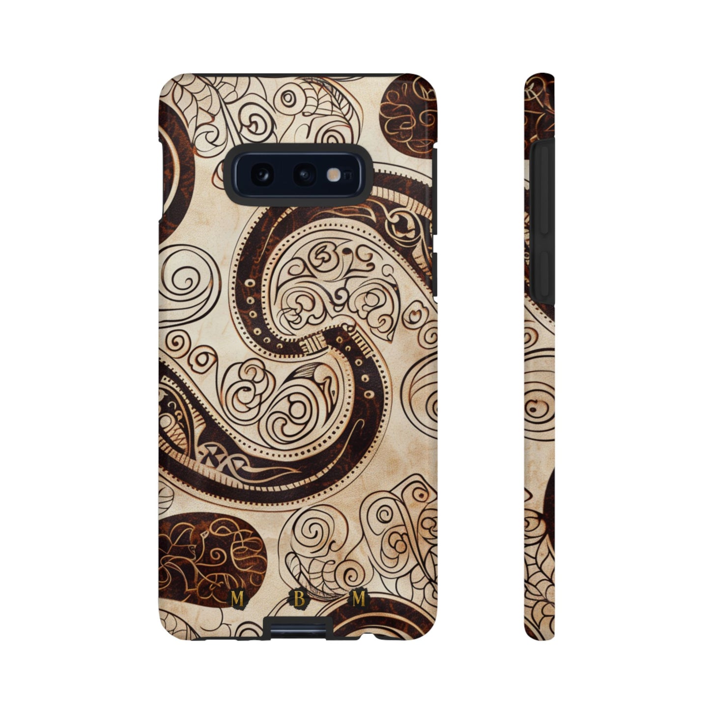 Sepia Scroll Samsung Galaxy S Tough Case