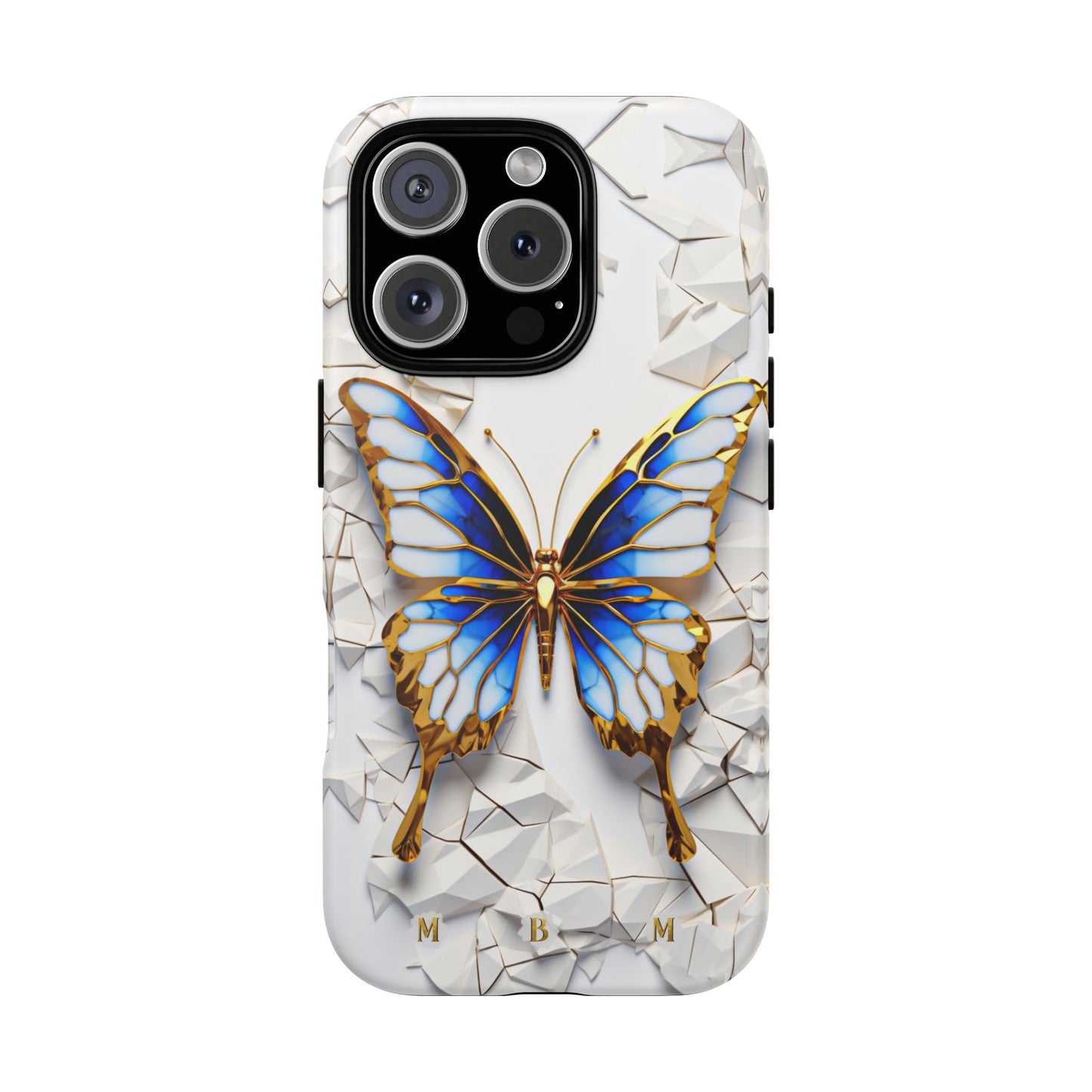 Sapphire Butterfly iPhone Tough Case