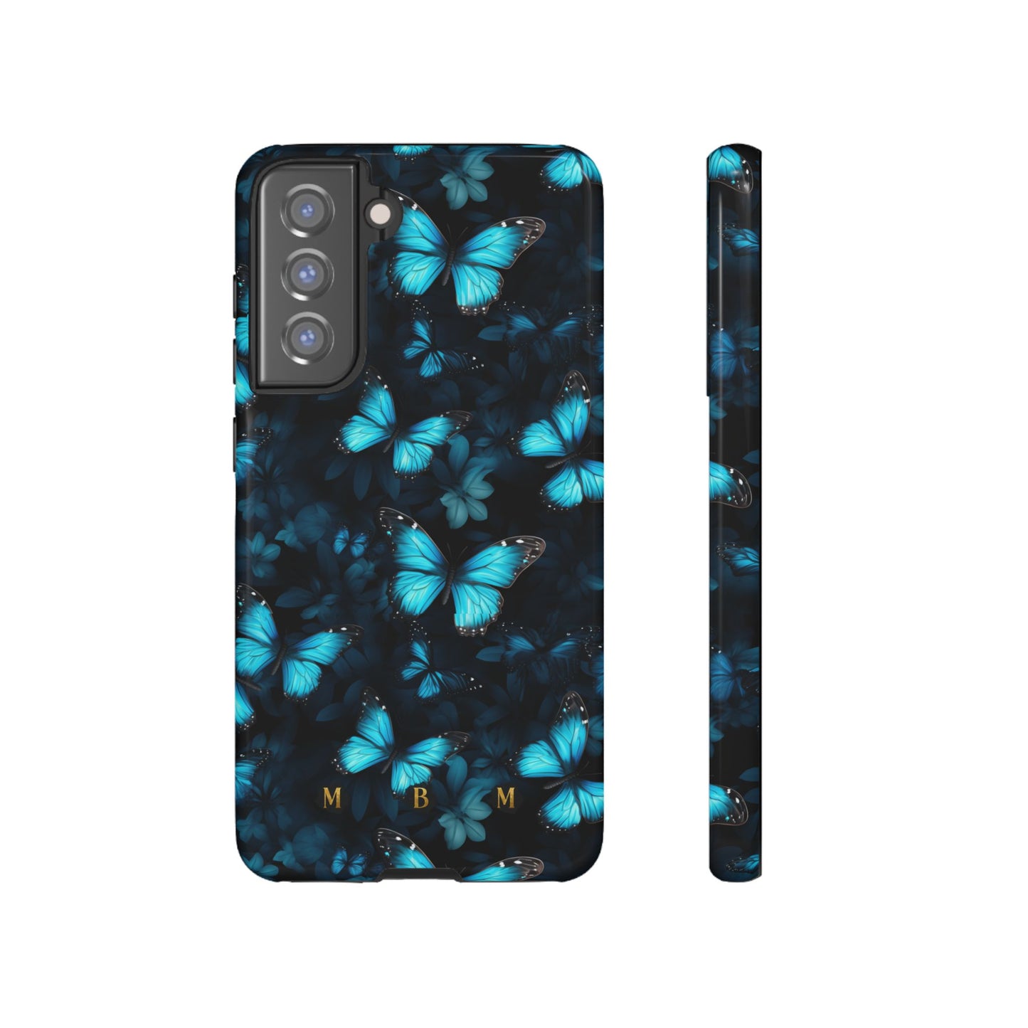 Blue Butterflies Samsung Galaxy S Tough Case