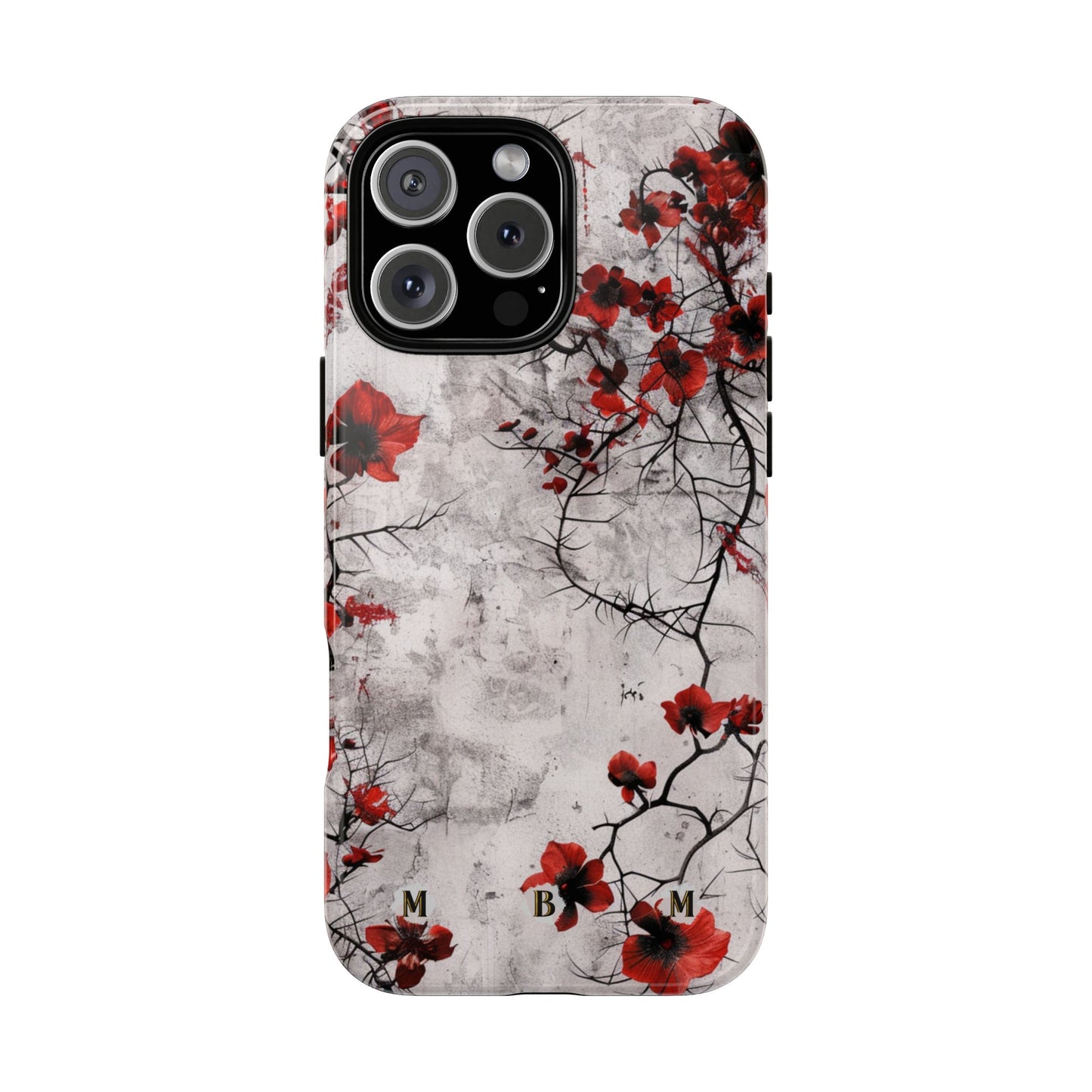 Vermilion Thorn iPhone Tough Case