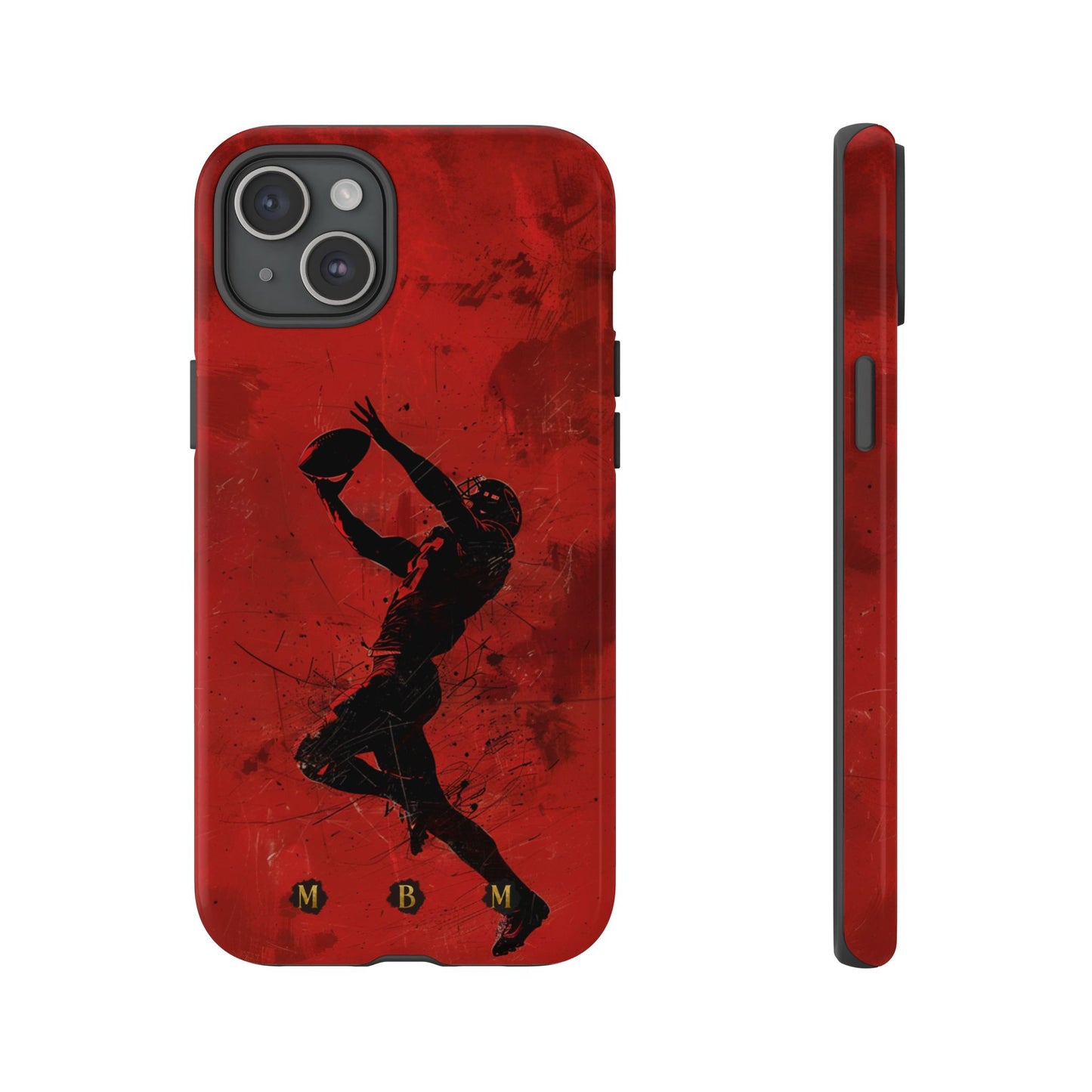 Red 1st & 10 iPhone Tough Case