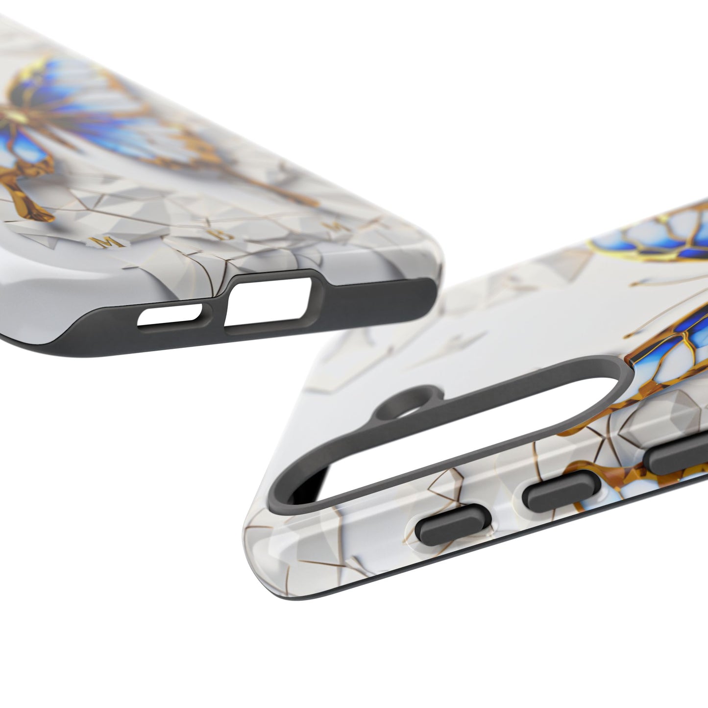 Sapphire Butterfly Samsung Galaxy S Tough Case