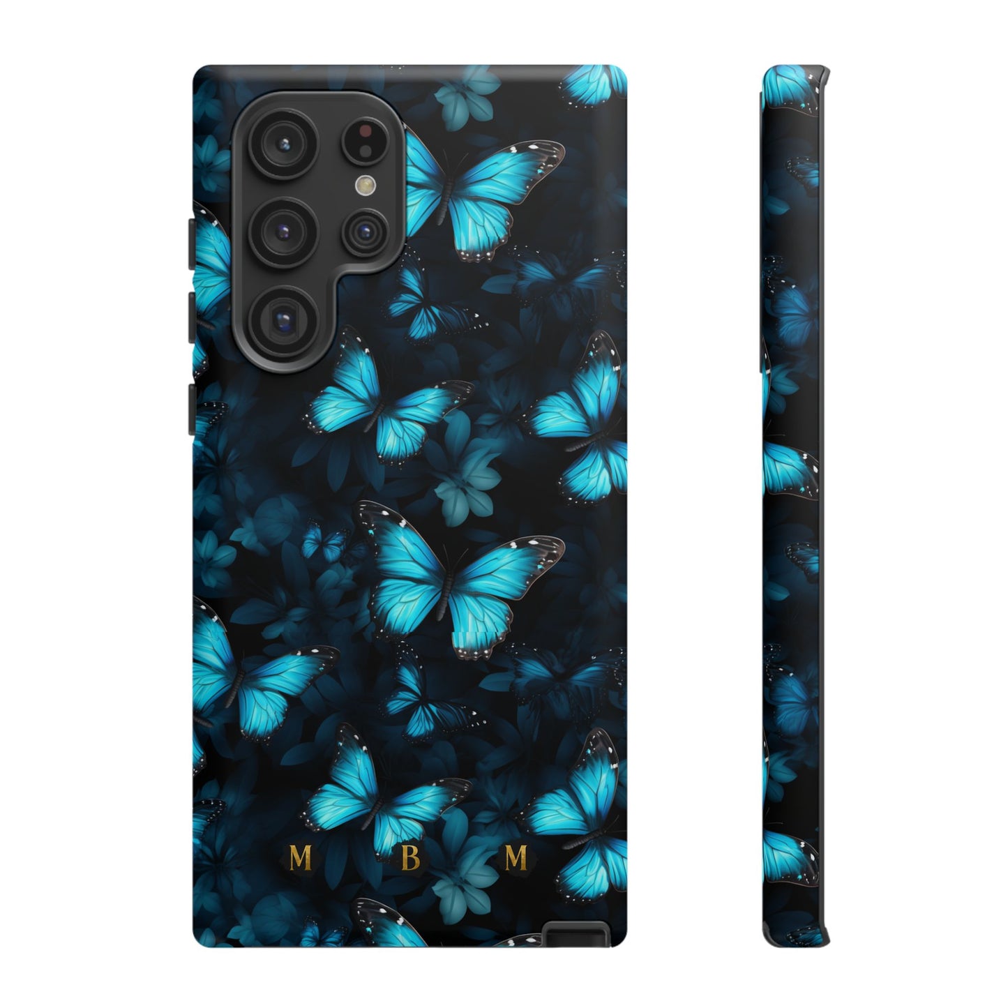 Blue Butterflies Samsung Galaxy S Tough Case