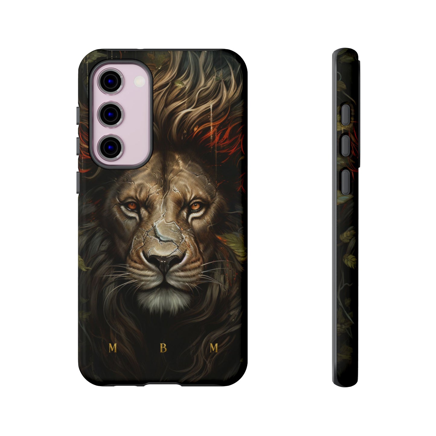 Dark Lion Samsung Galaxy S Tough Case