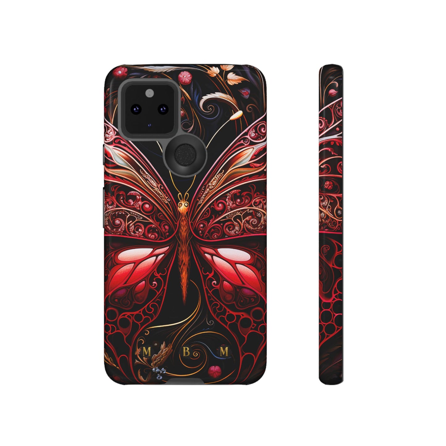 Red Butterfly Google Pixel Tough Case