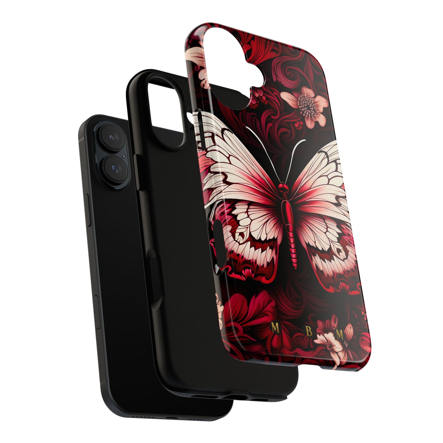 Vintage Butterfly iPhone Tough Case