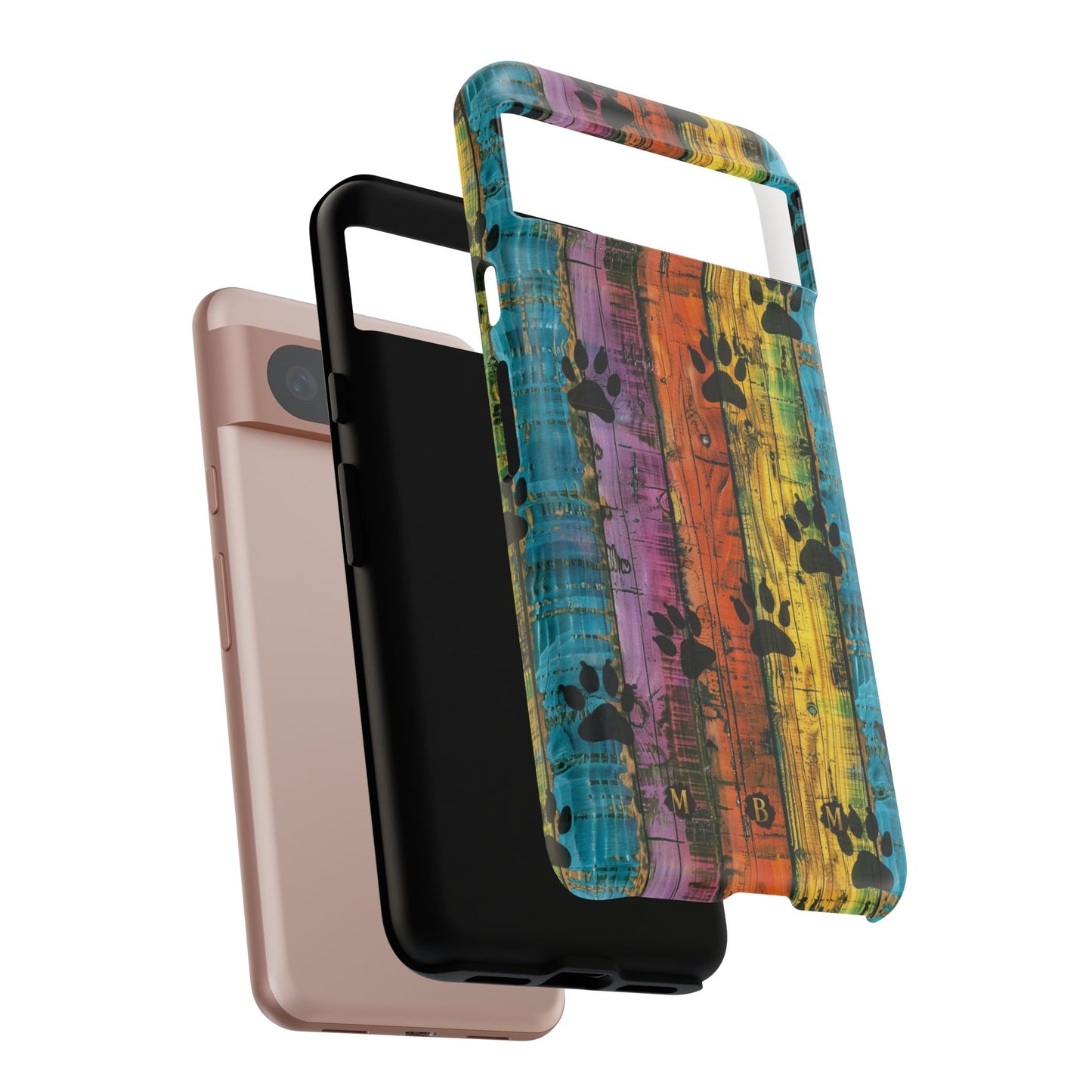 Rainbow Paws Google Pixel Tough Case