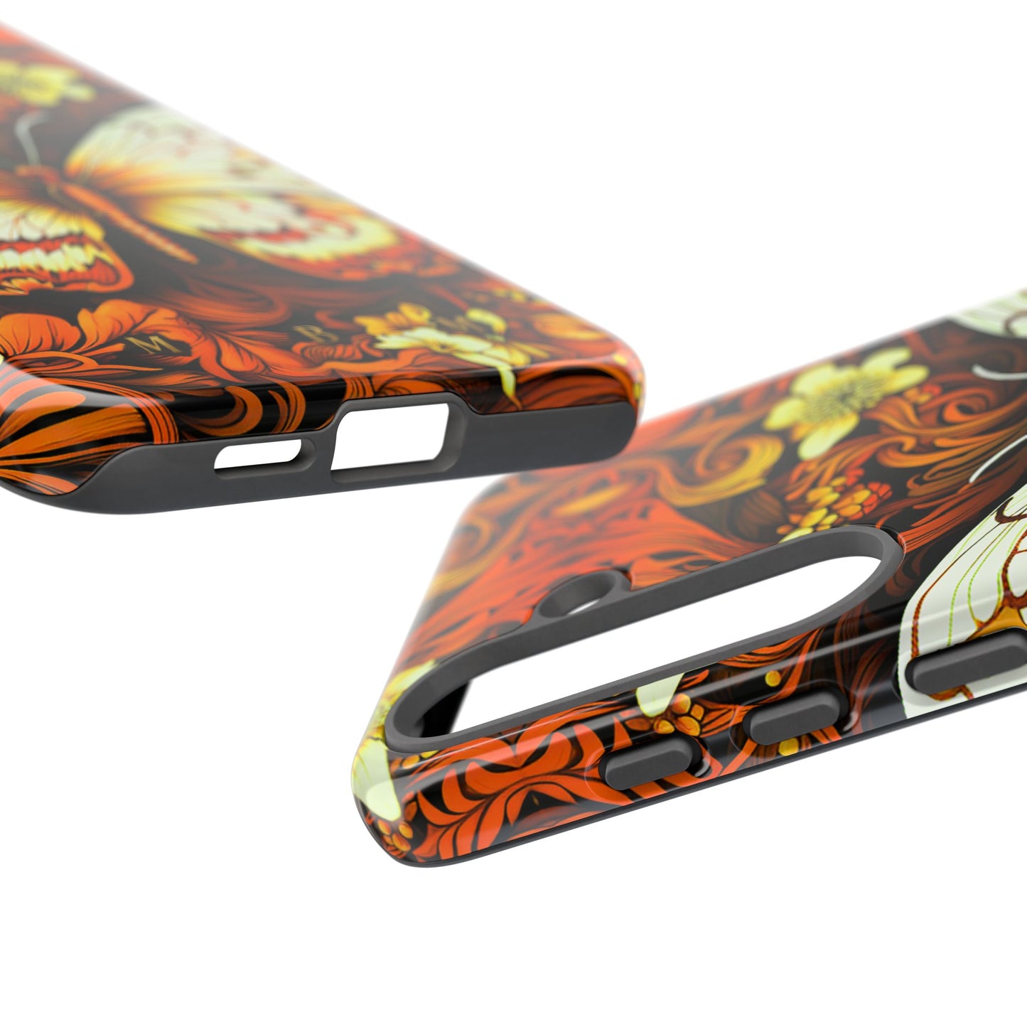 Vintage Orange Samsung Galaxy S Tough Case