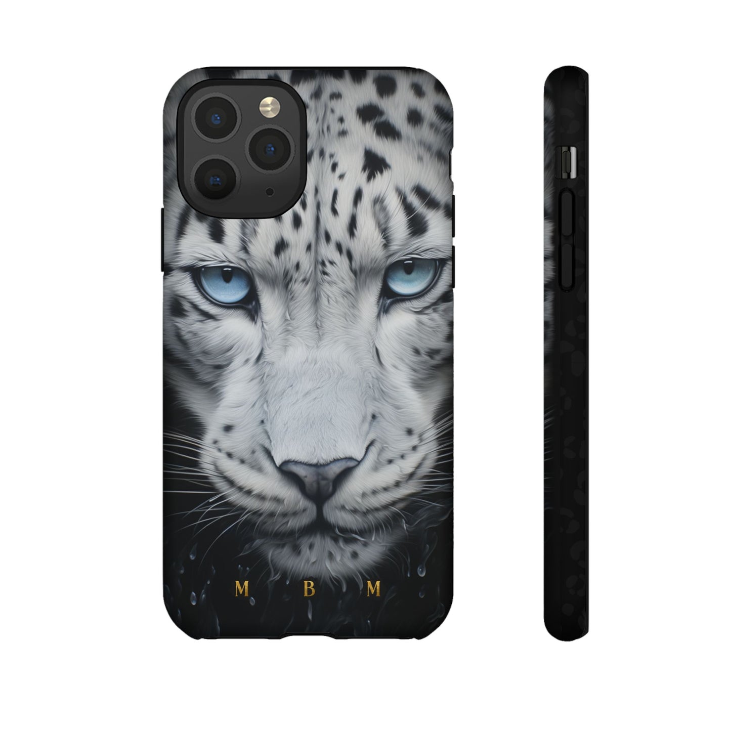 White Leopard iPhone Tough Case