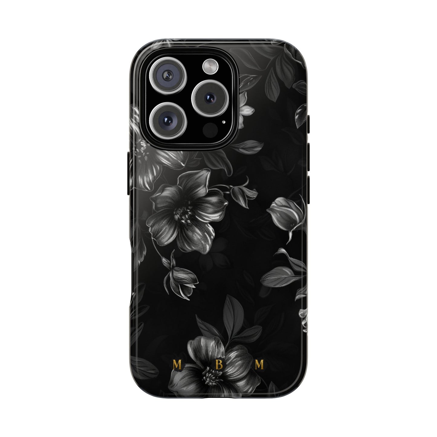 Midnight Flora iPhone Tough Case