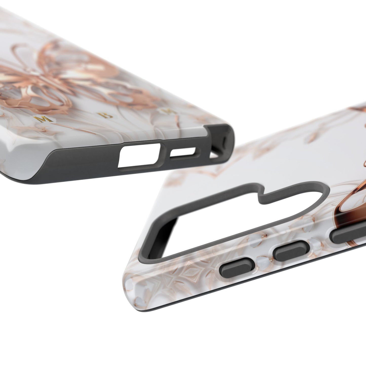Rose Gold Butterfly Samsung Galaxy S Tough Case