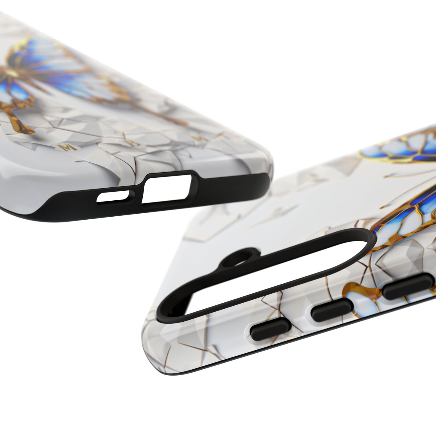 Sapphire Butterfly Samsung Galaxy S Tough Case