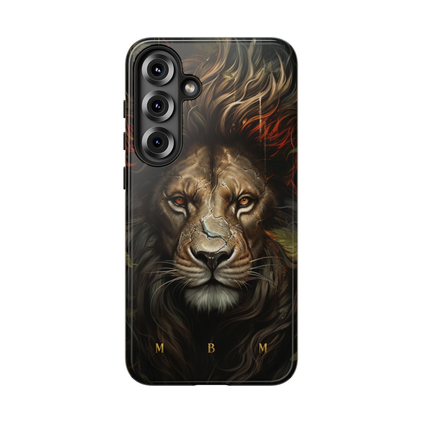 Dark Lion Samsung Galaxy S Tough Case