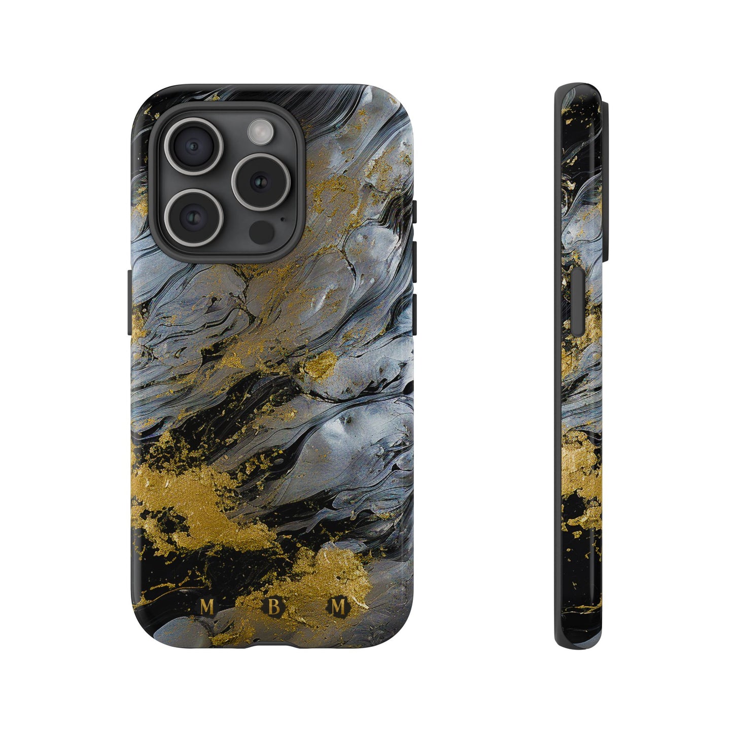 Tarnished Silver iPhone Tough Case