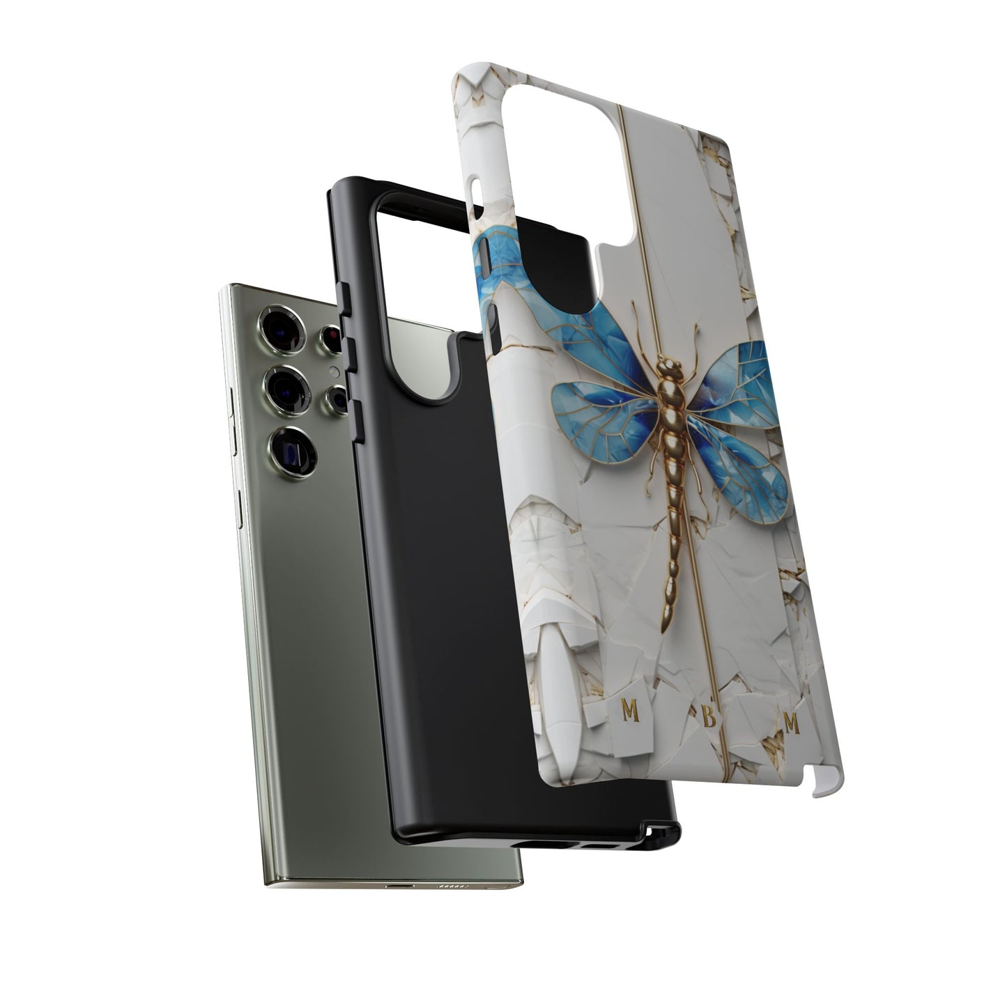 Dragonfly Blue Samsung Galaxy S Tough Case