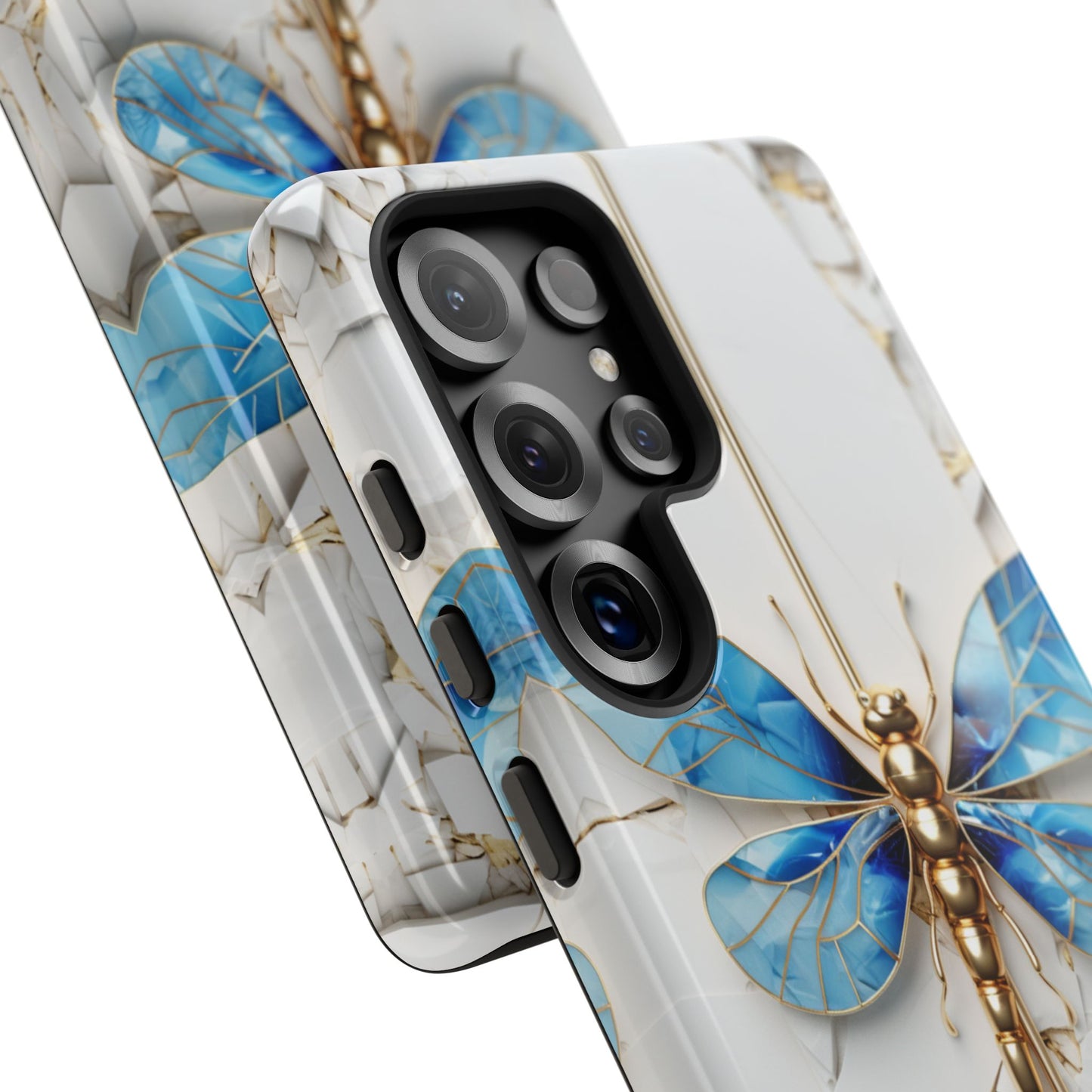 Dragonfly Blue Samsung Galaxy S Tough Case