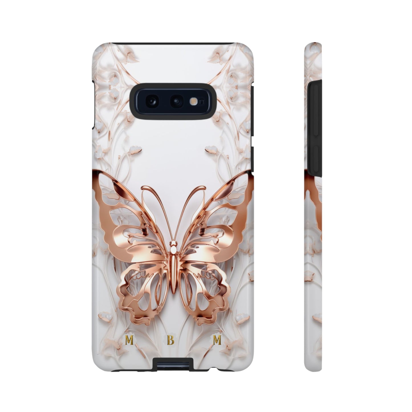 Rose Gold Butterfly Samsung Galaxy S Tough Case