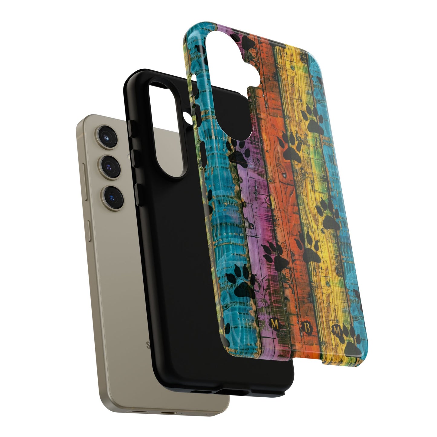 Rainbow Paws Samsung Galaxy S Tough Case