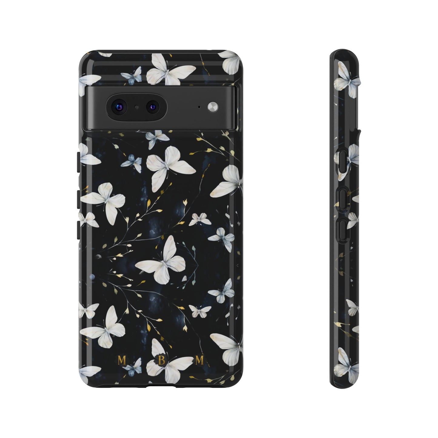 White Butterflies Google Pixel Tough Case
