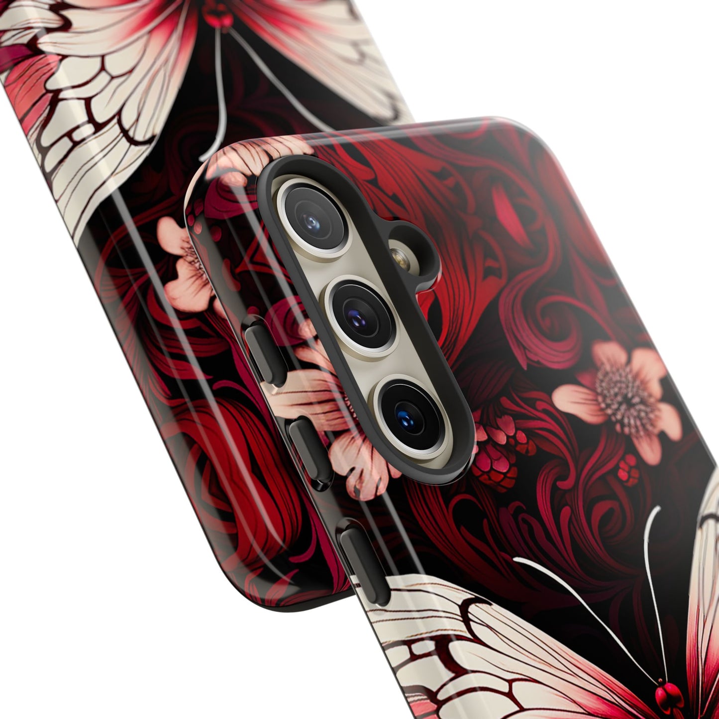 Vintage Butterfly Samsung Galaxy S Tough Case