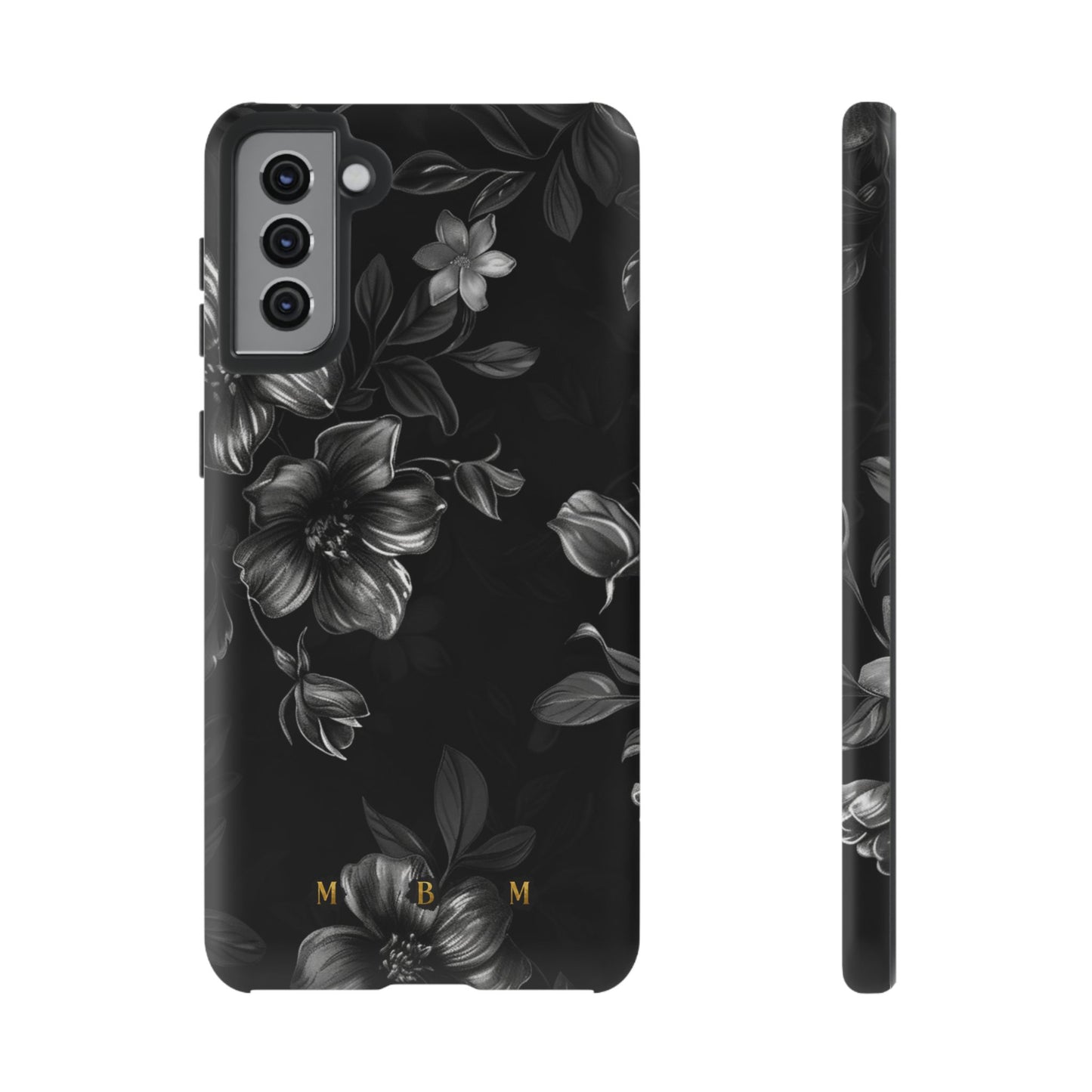 Midnight Flora Samsung Galaxy S Tough Case