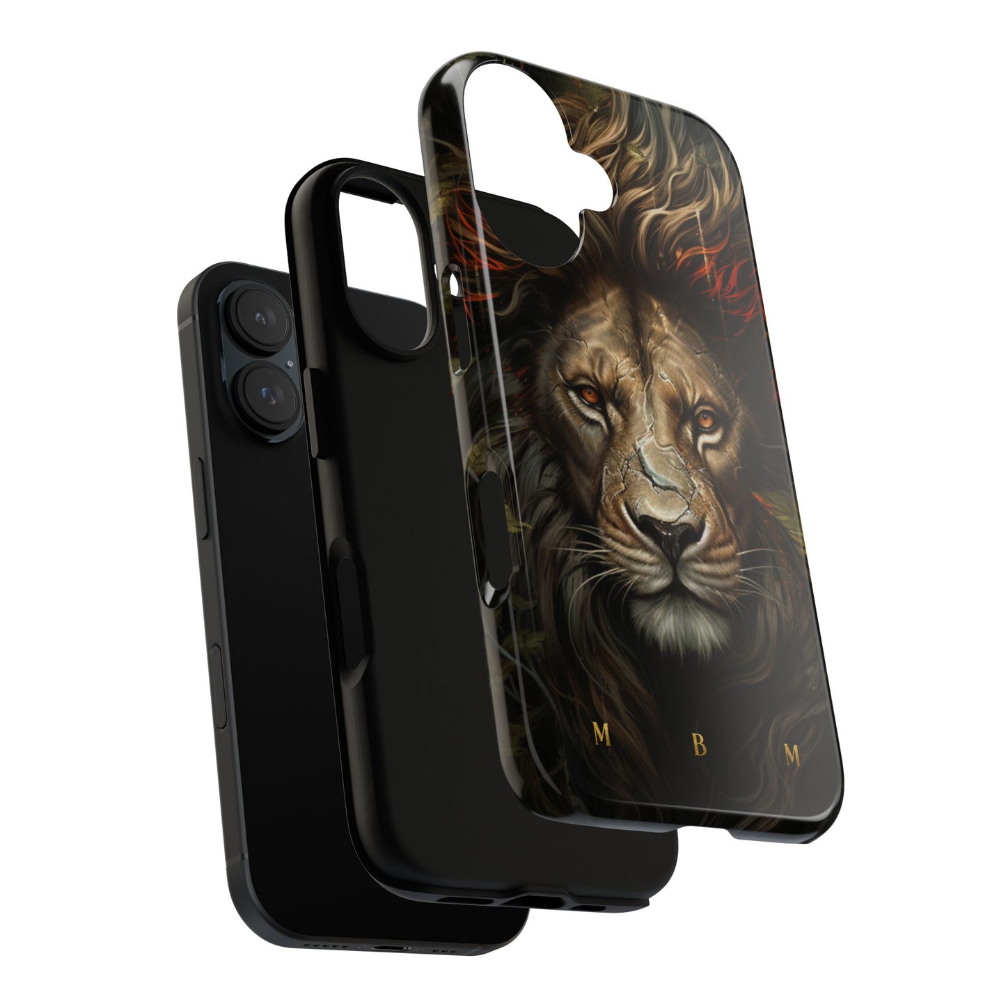 Dark Lion iPhone Tough Case