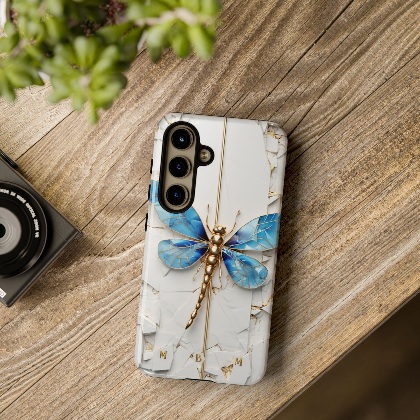 Dragonfly Blue Samsung Galaxy S Tough Case