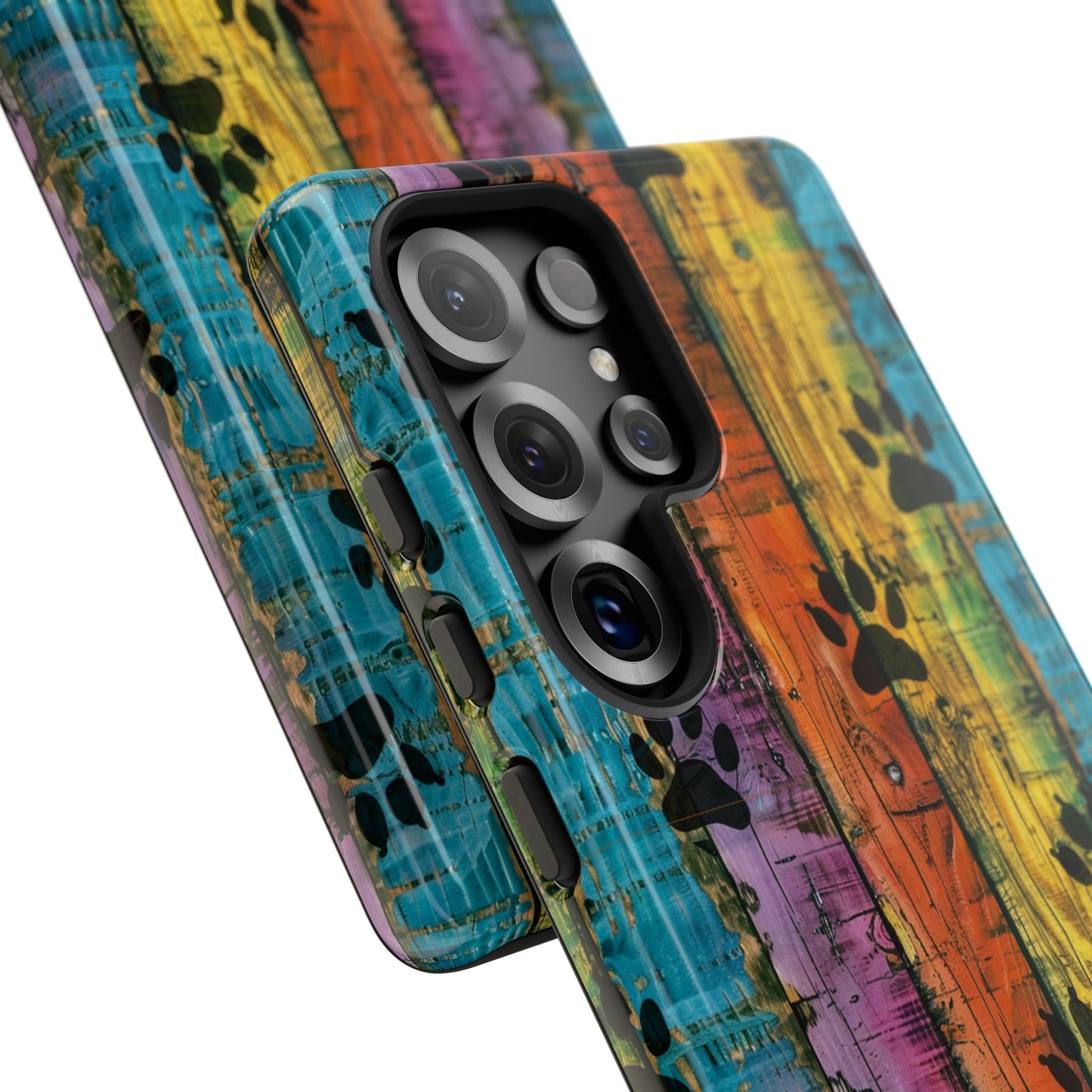 Rainbow Paws Samsung Galaxy S Tough Case