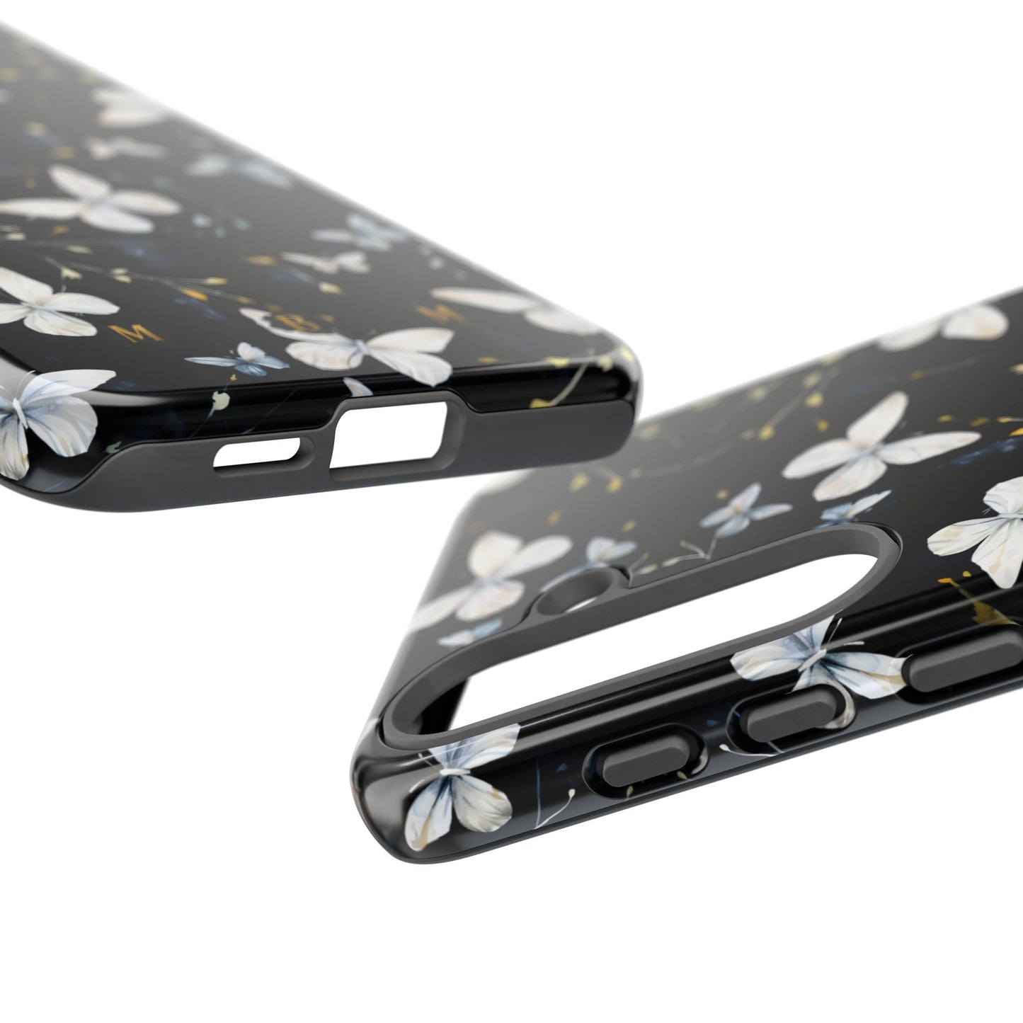 White Butterflies Samsung Galaxy S Tough Case