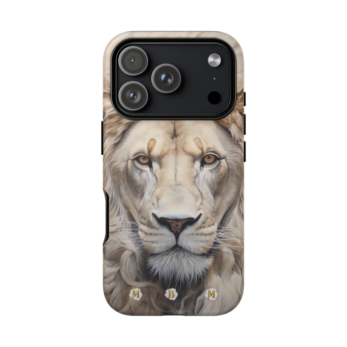 White Lion iPhone Tough Case
