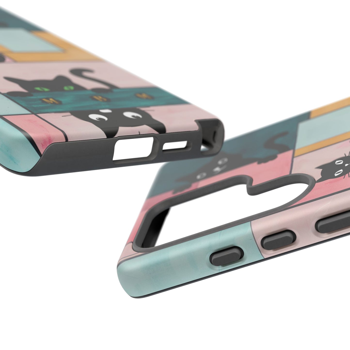 Block Cats Samsung Galaxy S Tough Case