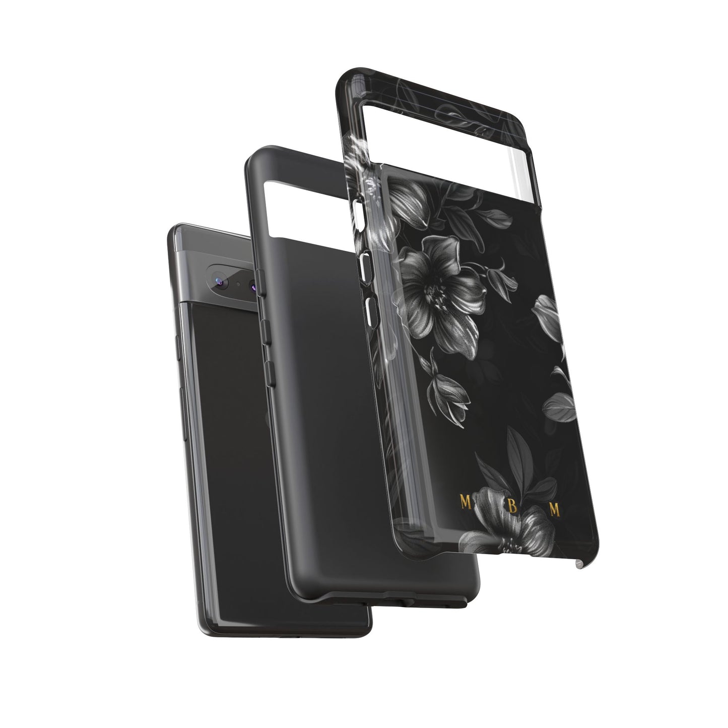 Midnight Flora Google Pixel Tough Case