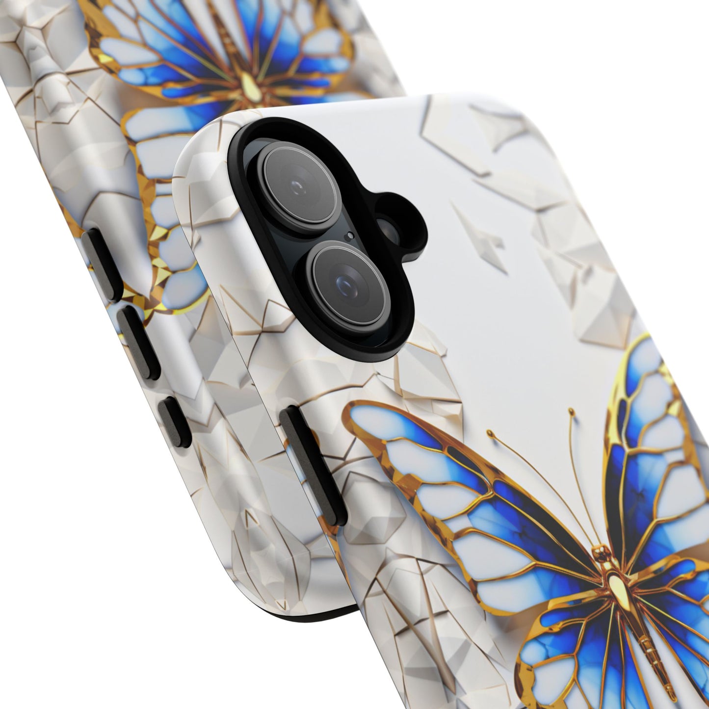 Sapphire Butterfly iPhone Tough Case