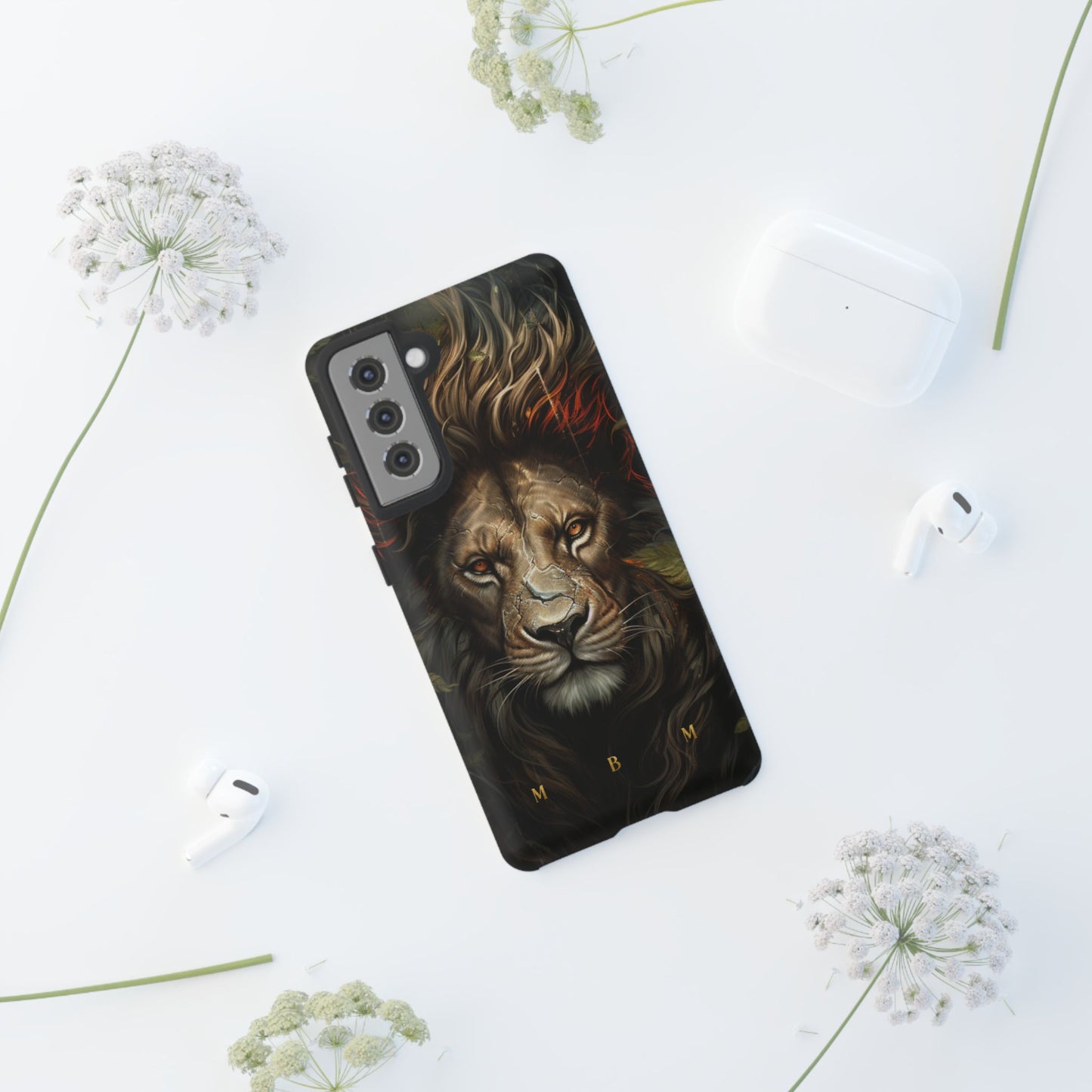 Dark Lion Samsung Galaxy S Tough Case