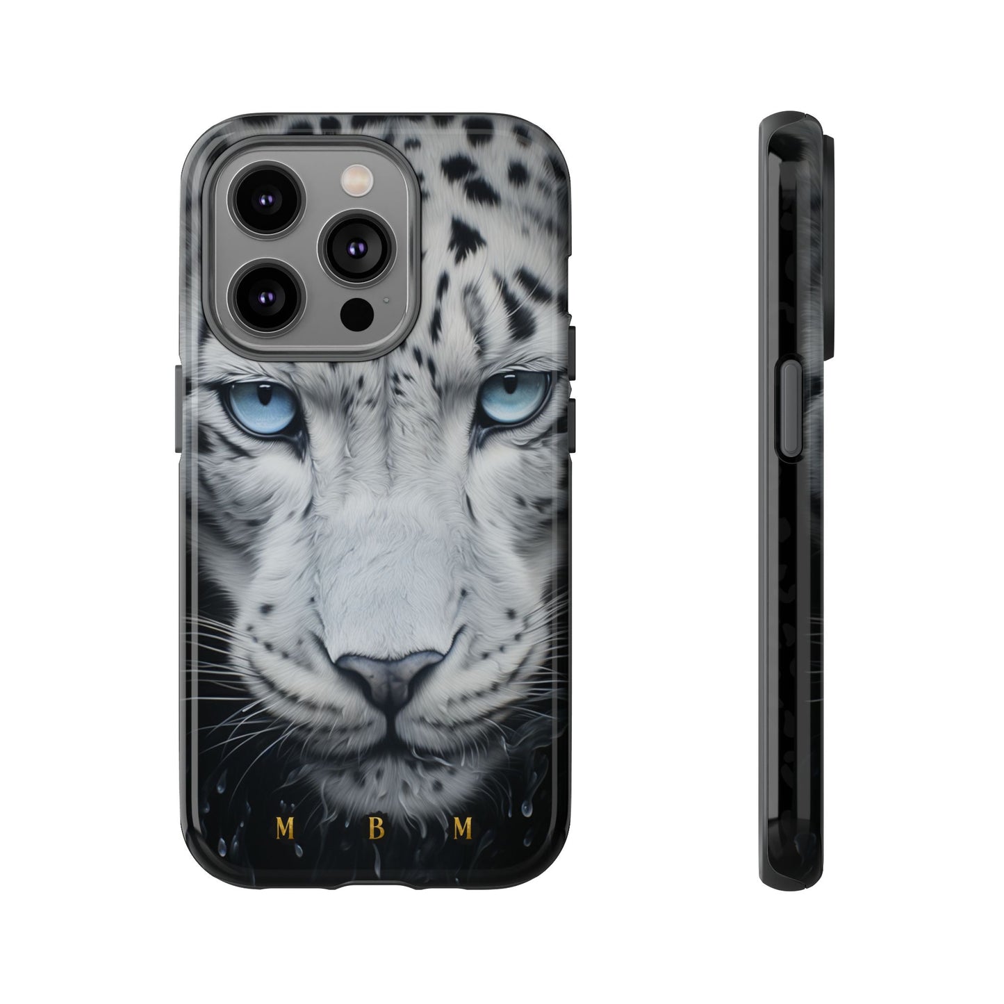White Leopard iPhone Tough Case