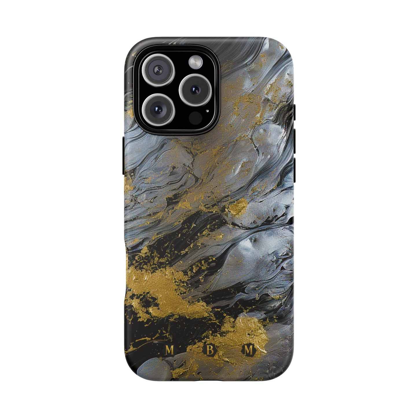 Tarnished Silver iPhone Tough Case