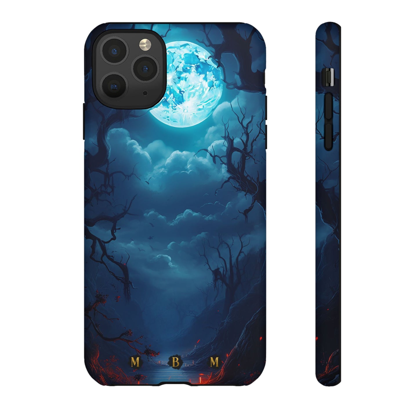 Blue Moon iPhone Tough Case