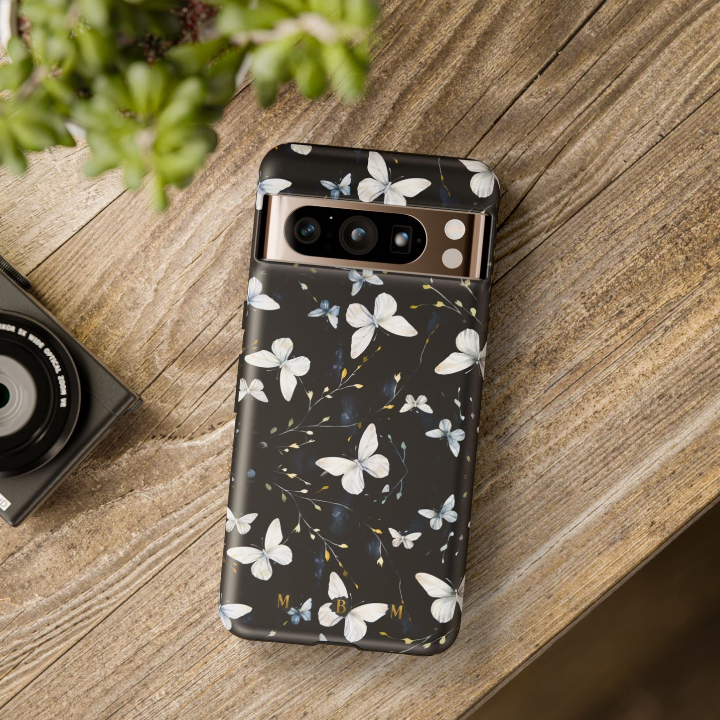White Butterflies Google Pixel Tough Case
